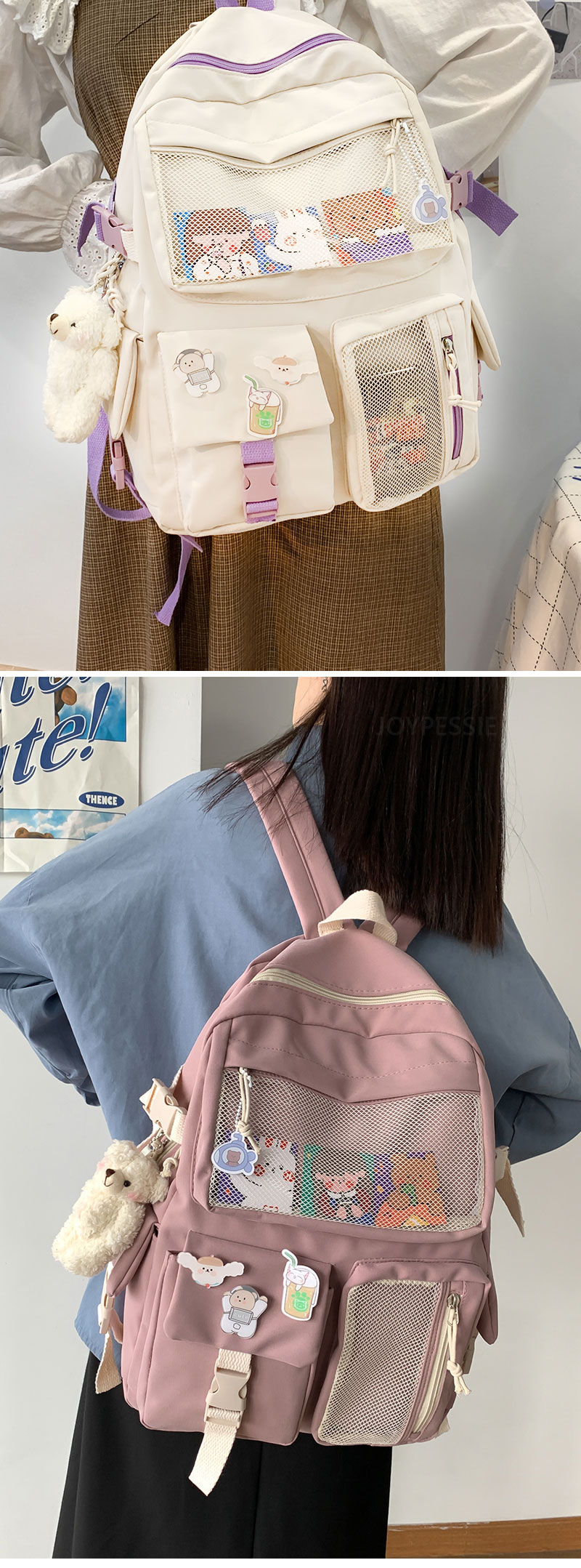 harajuku mini backpack Blippo Tiny Harajuku mini backpack - Gem