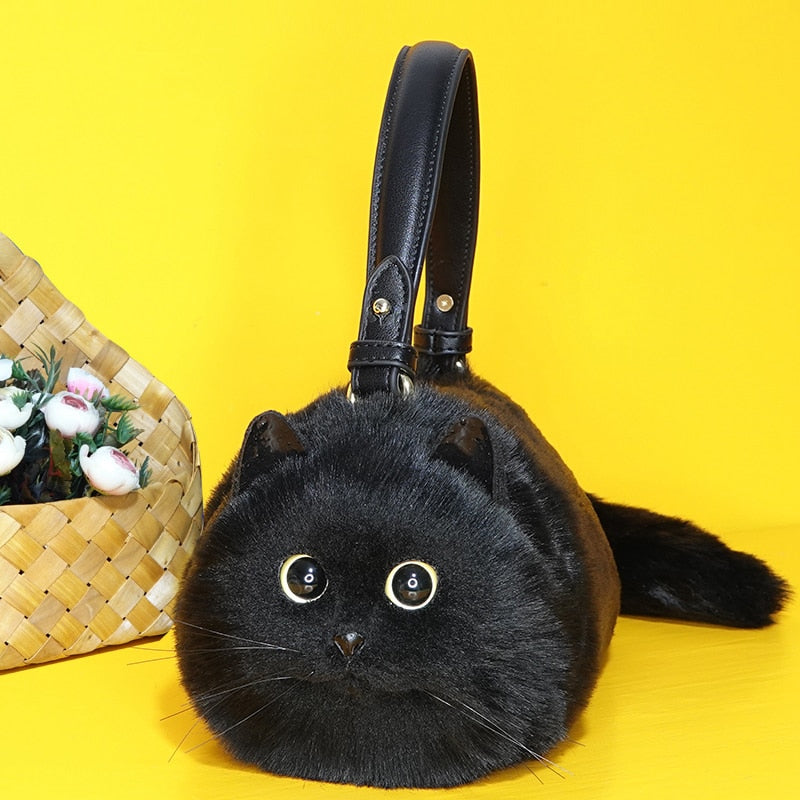 Maotaimeng - Luxury Black Cat Bag